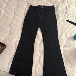 Dynamite Classic Black Flared Pants
